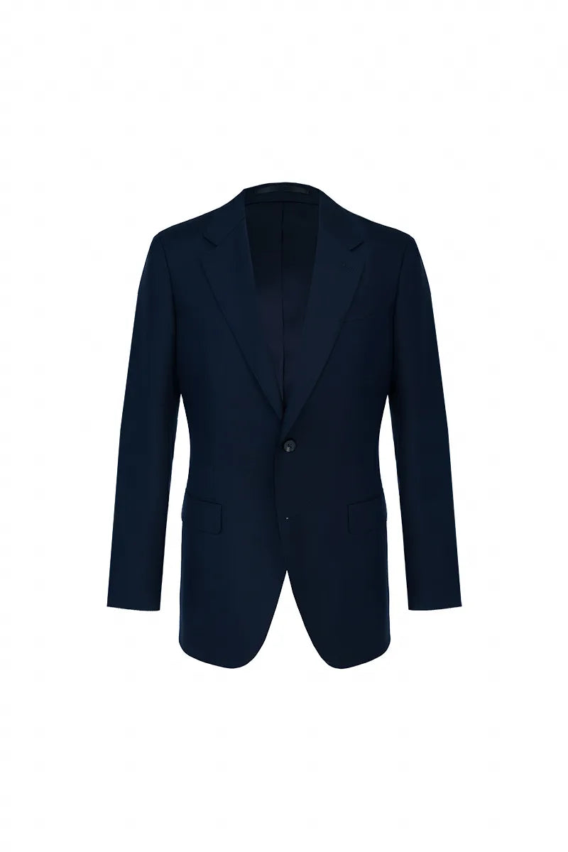 Executive Navy Full Canvas Suit (DAY9144)