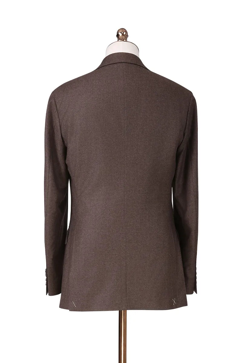 Mocha Brown Winter Business Suit (DAY9046)