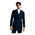Navy Stripe Double-Breasted Business (DLL0126)