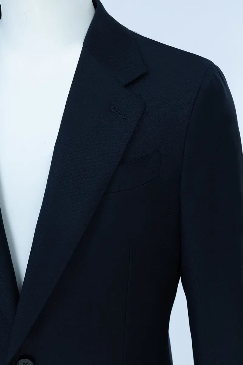 Executive Navy Full Canvas Suit (DAY9144)
