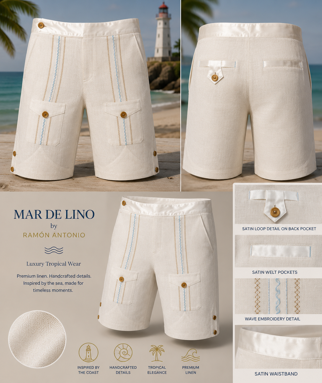 Mar De Lino – Embroidered Linen Shirt