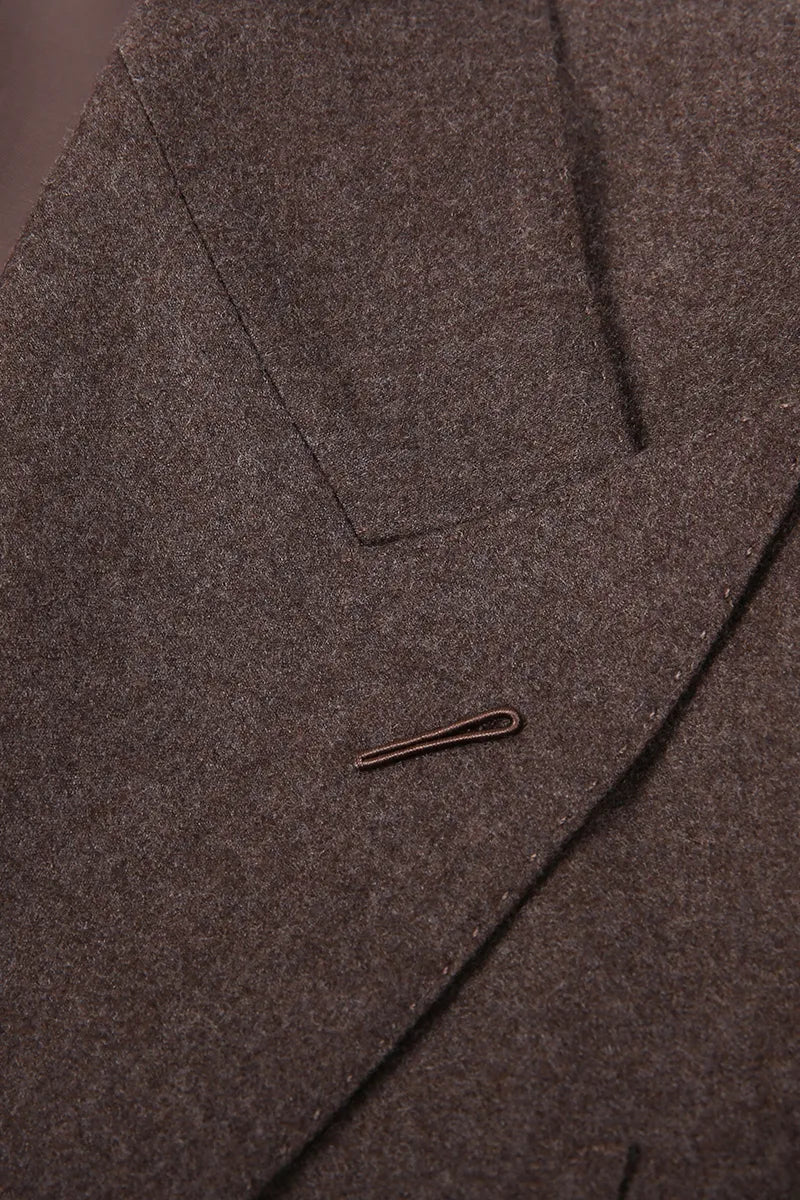 Mocha Brown Winter Business Suit (DAY9046)