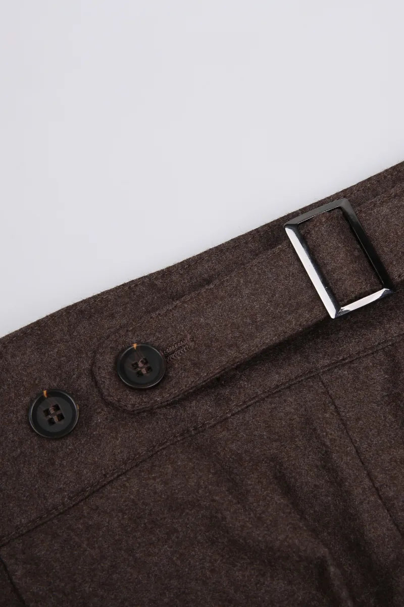 Mocha Brown Winter Business Suit (DAY9046)