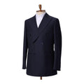 Business 5 Series Double-Breasted Navy Suit