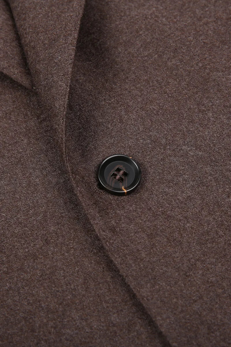Mocha Brown Winter Business Suit (DAY9046)