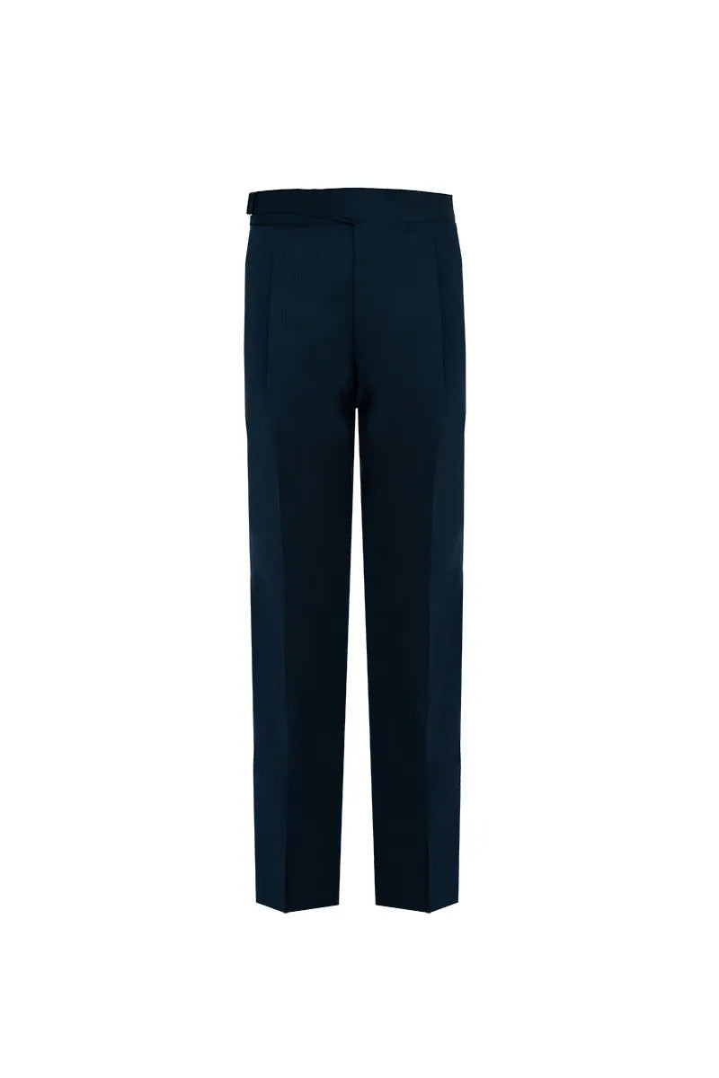 Navy Stripe Double-Breasted Business (DLL0126)