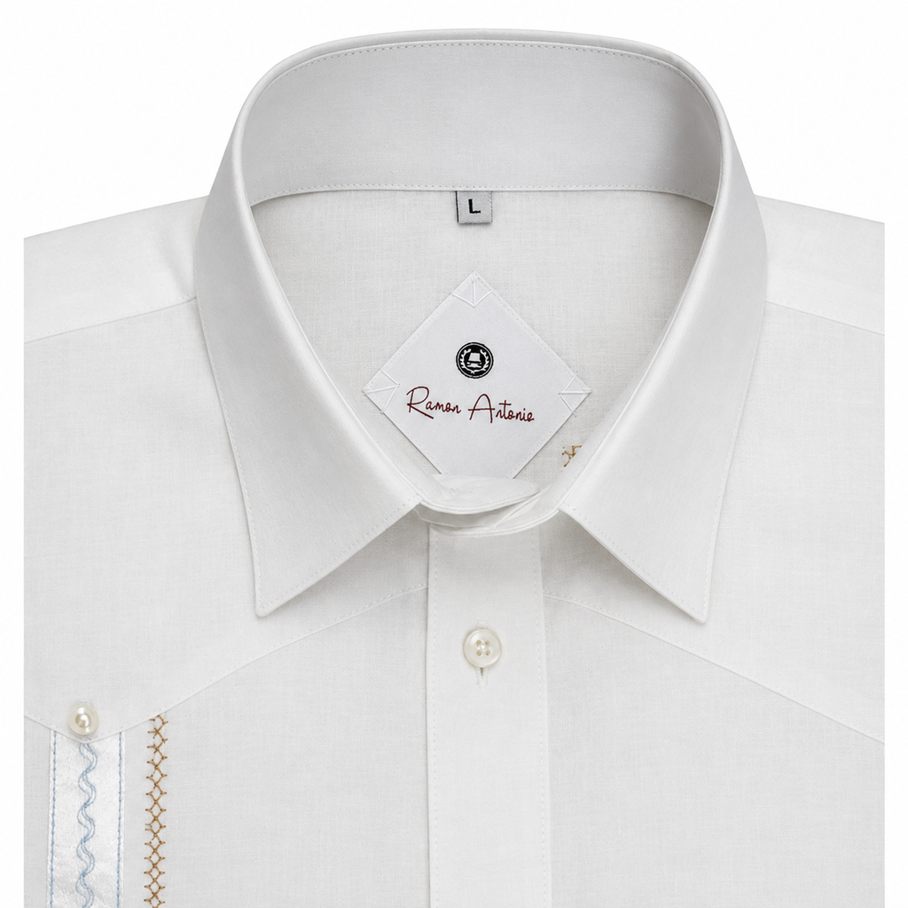 Mar De Lino – Embroidered Linen Shirt
