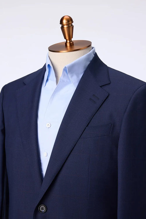 Classic Navy Merino Wool Suit (DBV181A)