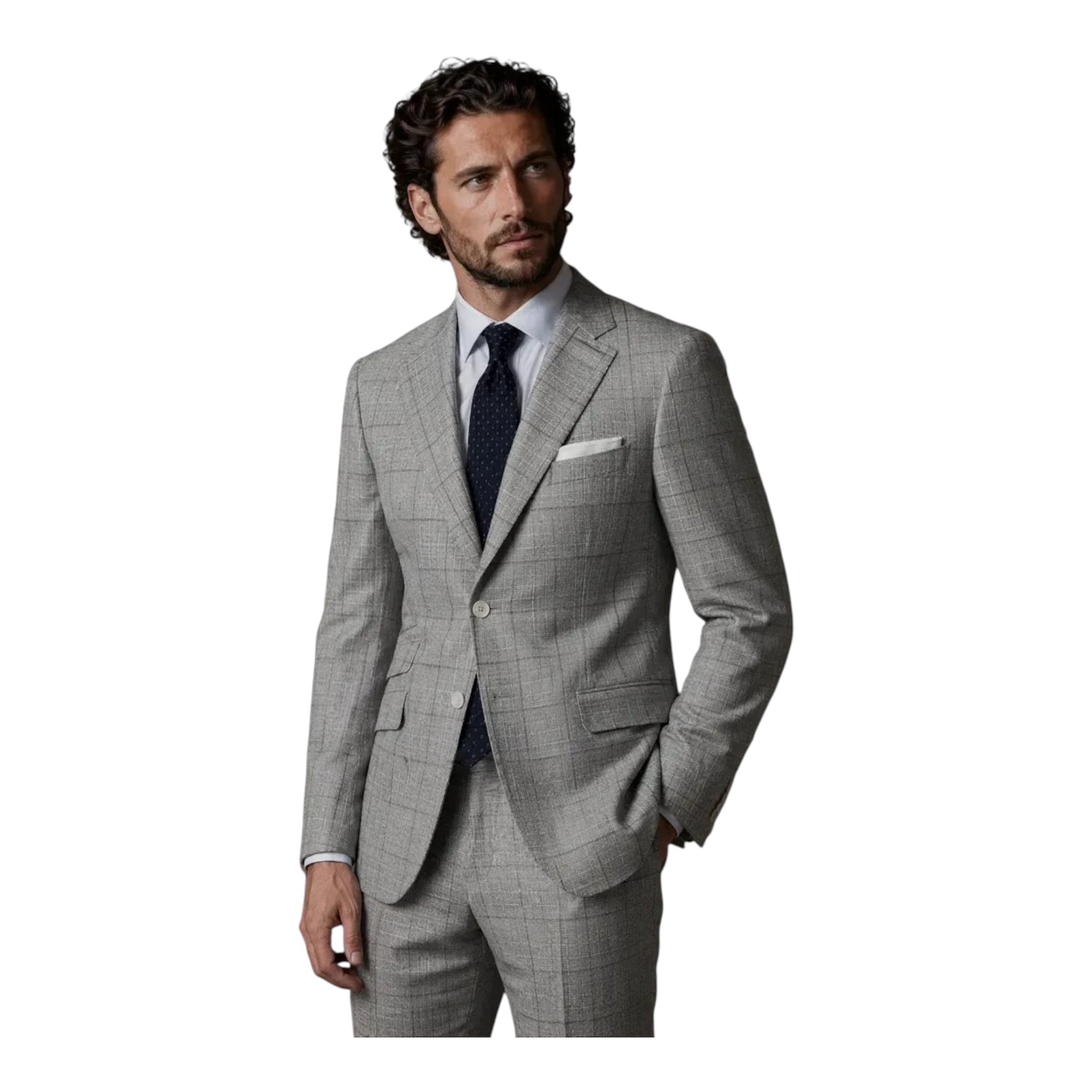 Ash Glen Plaid Suit (DAY9529)