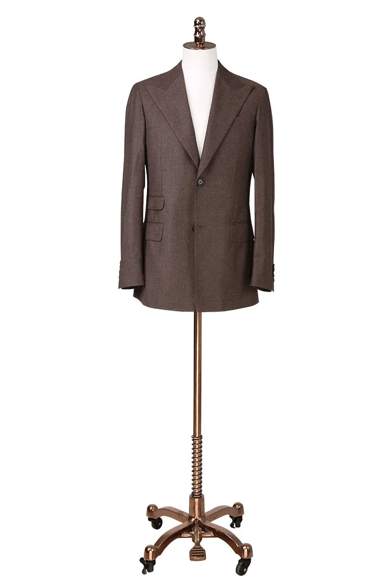 Mocha Brown Winter Business Suit (DAY9046)