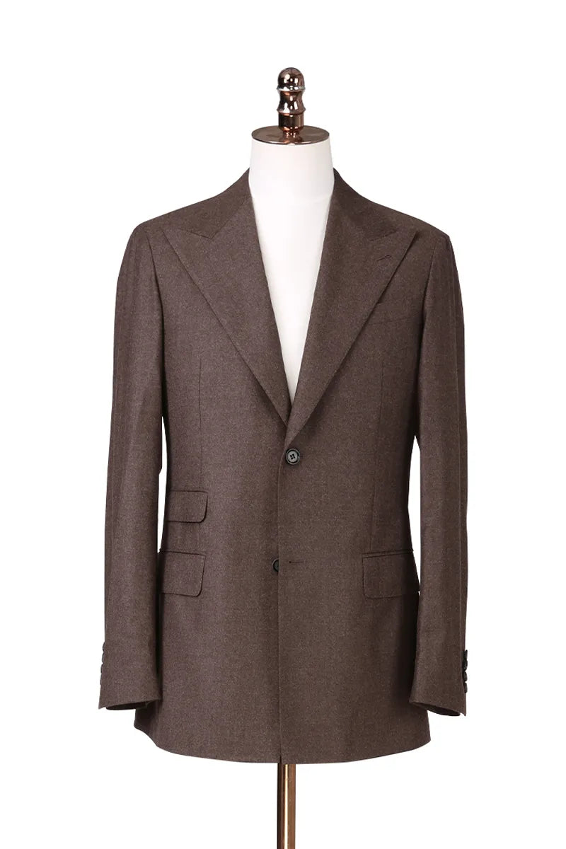 Mocha Brown Winter Business Suit (DAY9046)