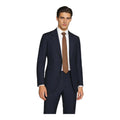 Executive Navy Full Canvas Suit (DAY9144)