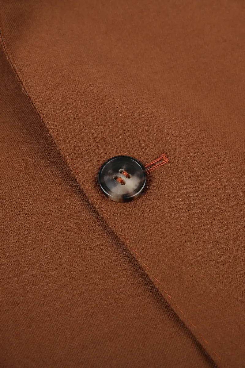 Caramel Australian Wool Business Suit. (DBV2468)
