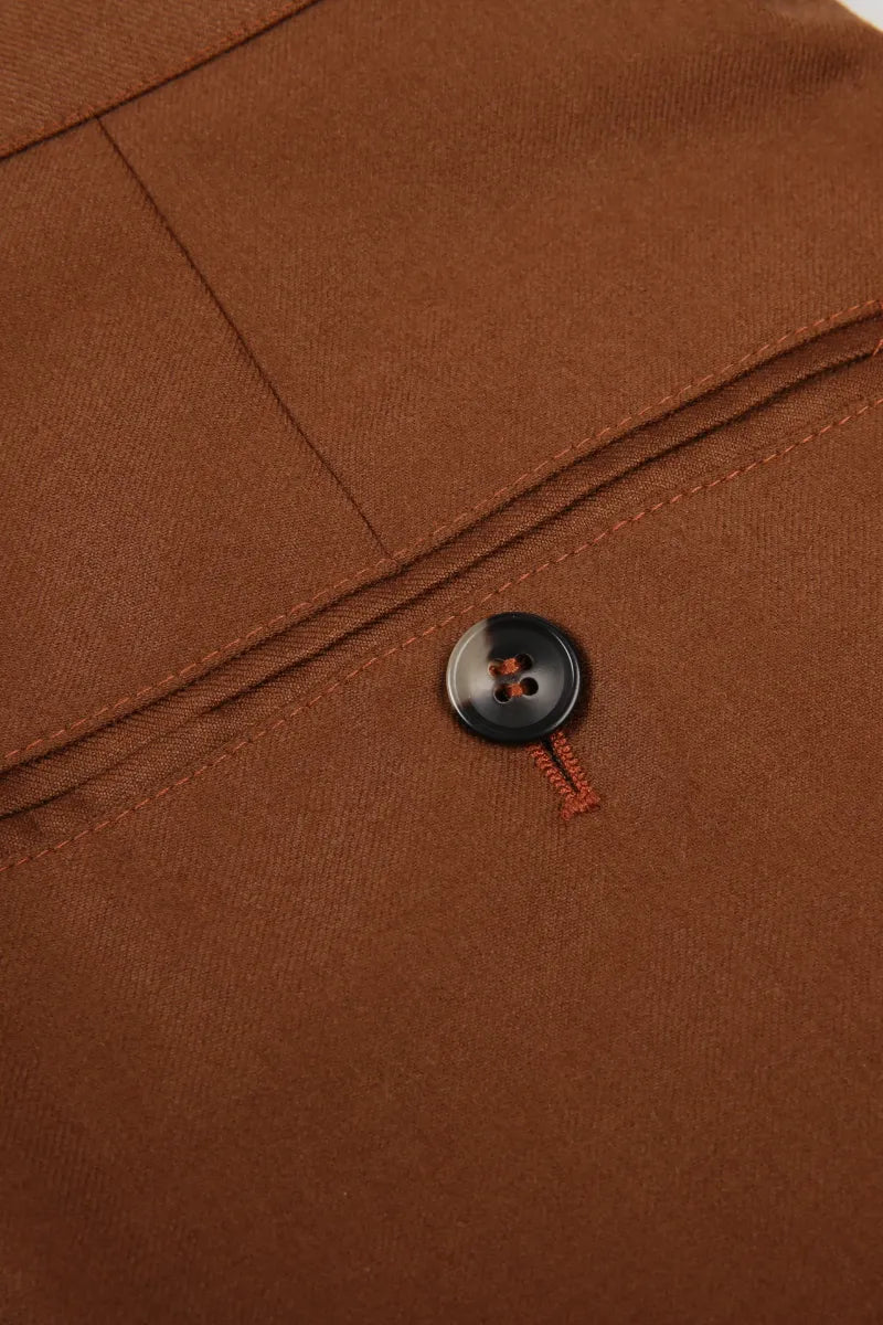 Caramel Australian Wool Business Suit. (DBV2468)