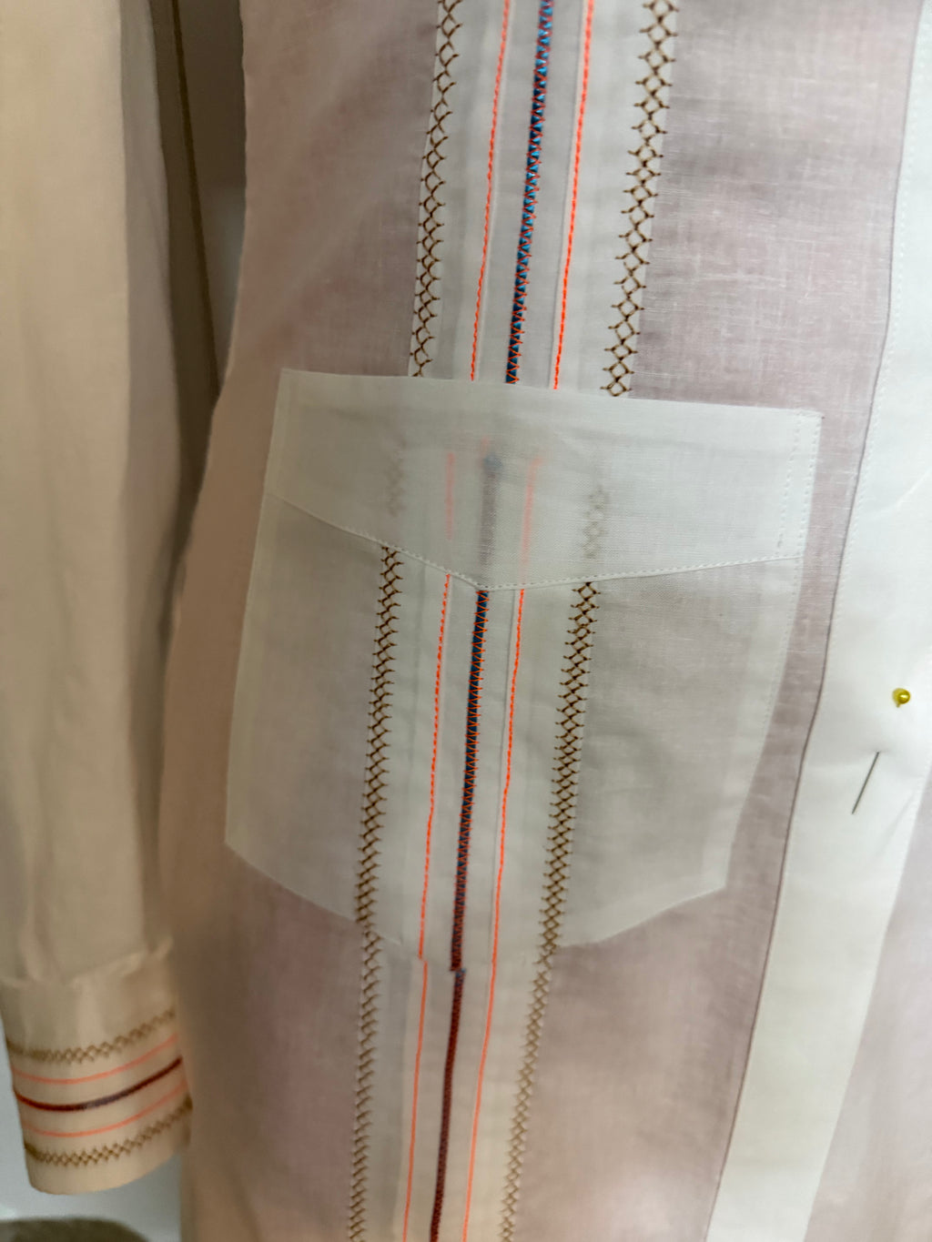 Mar de Lino Sheer Linen Chacabana Dress