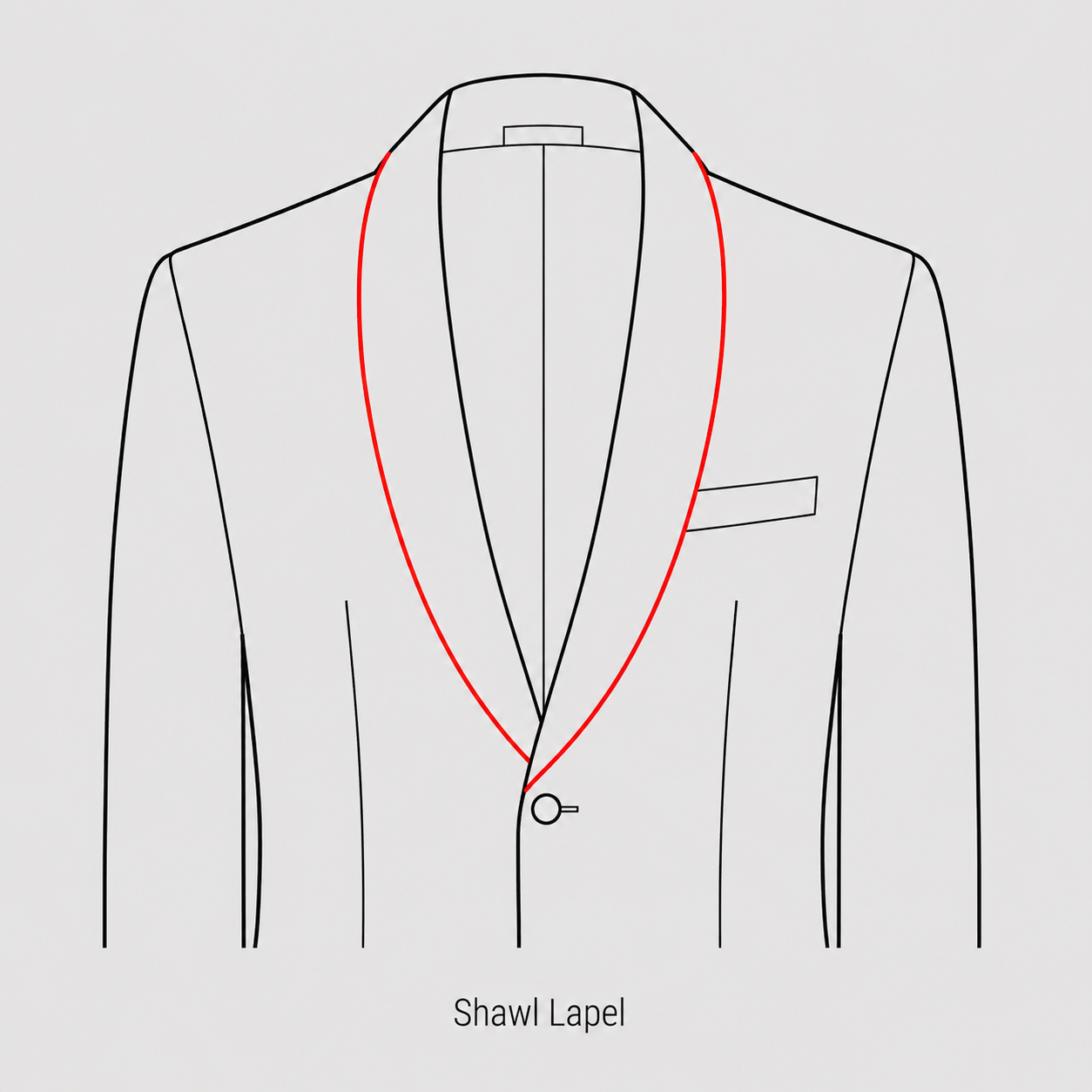 Shawl Lapel