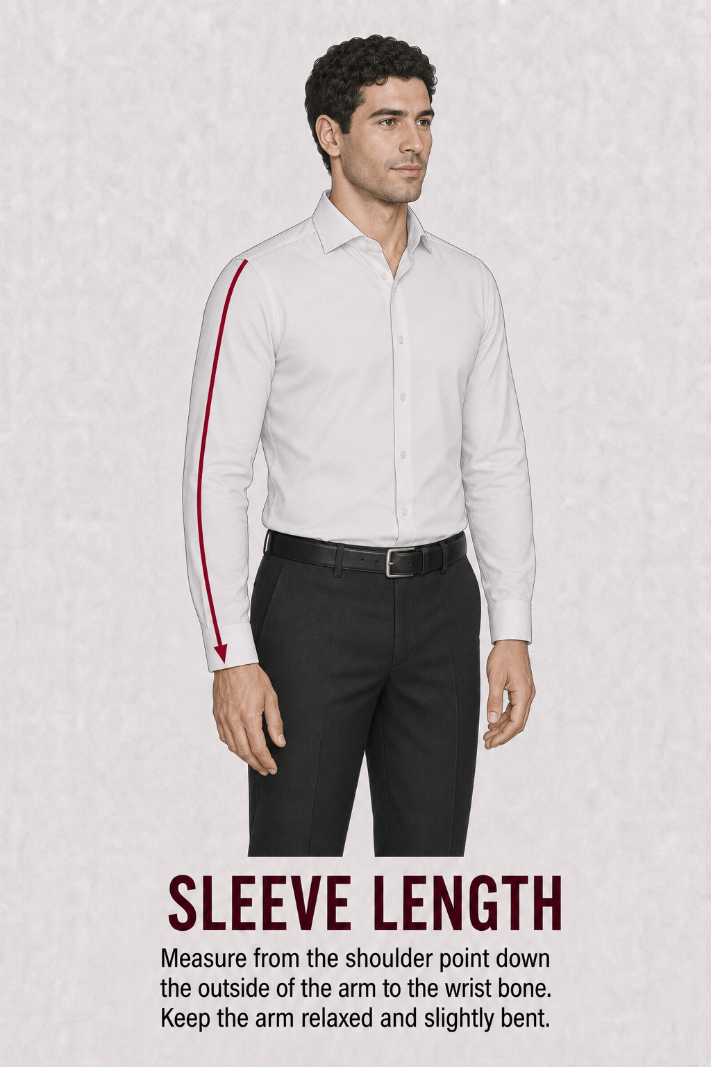 How to measure sleeve length
