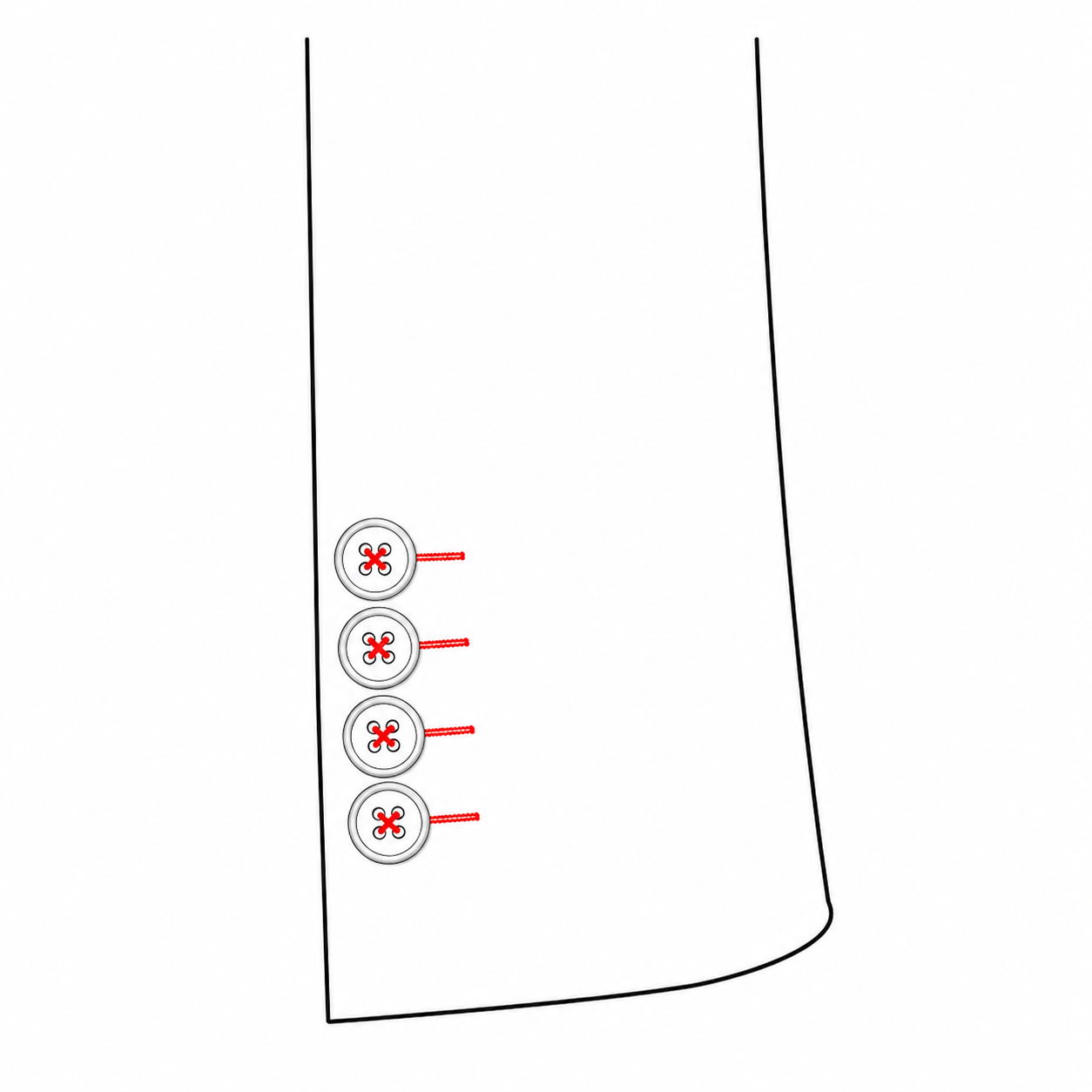 Imitation Buttonholes