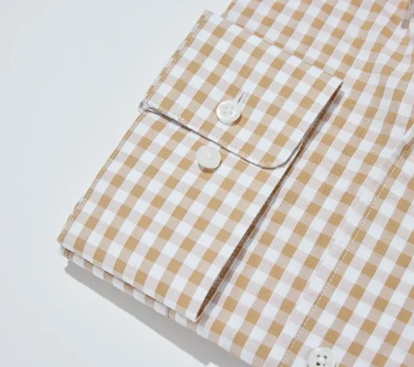 A close up of the pocket on a shirt