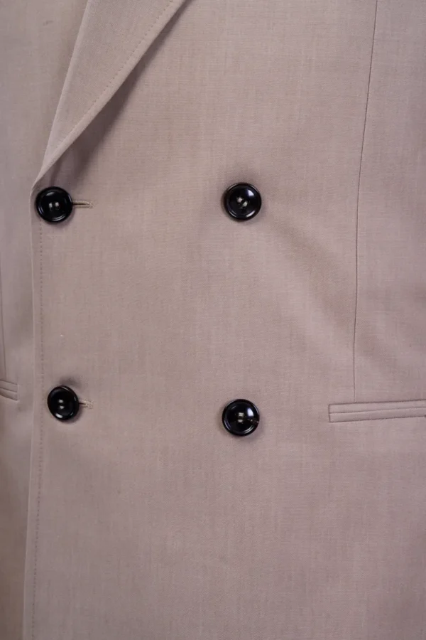 A close up of the buttons on a jacket