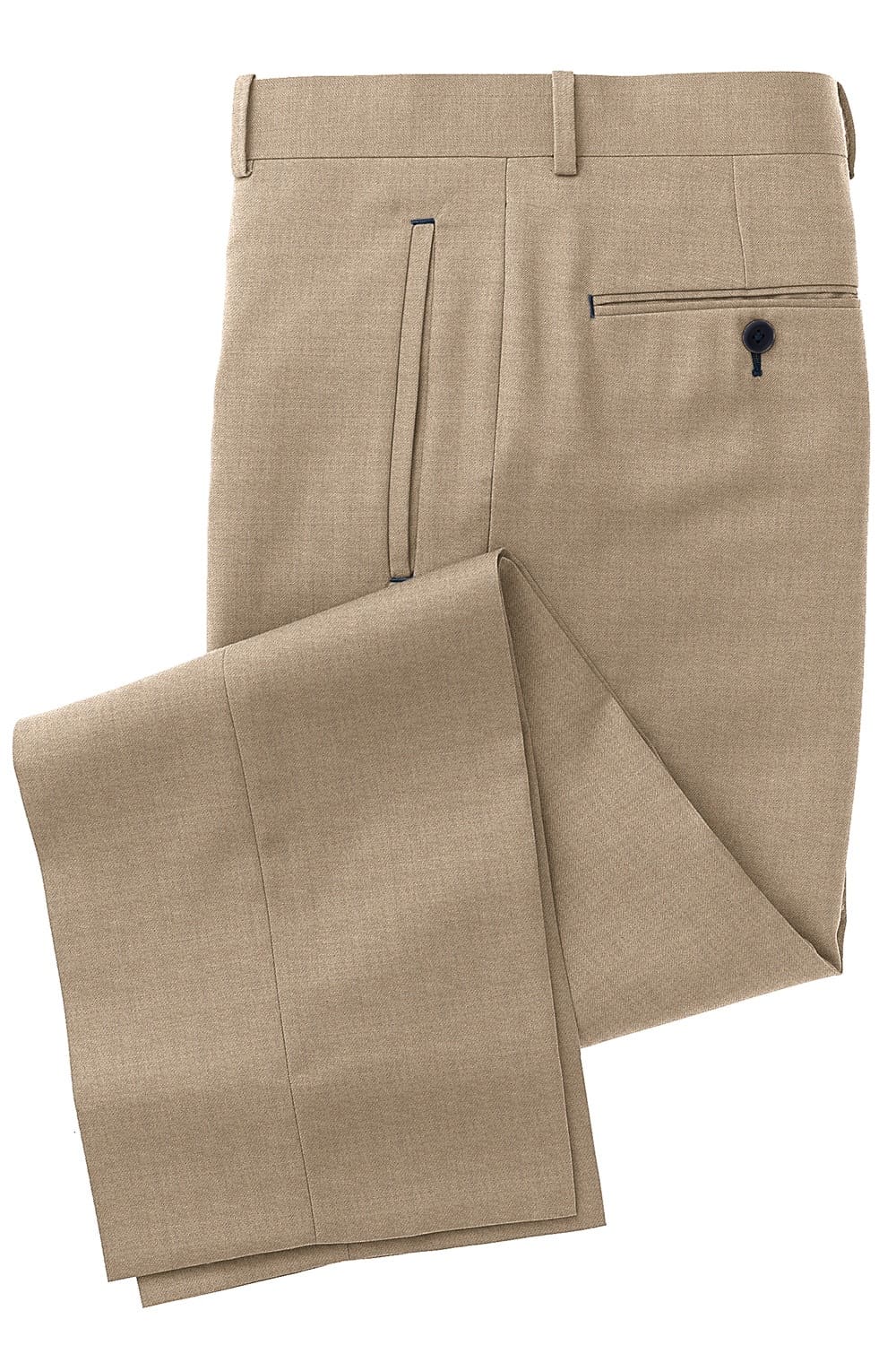 A pair of pants that are tan colored.