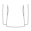 A drawing of a person wearing a long sleeve shirt.